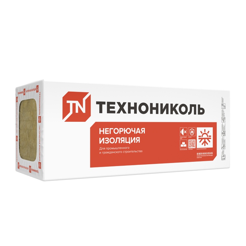 Утеплитель Технониколь Технолайт Оптима 1200х600х50 мм, 12 шт