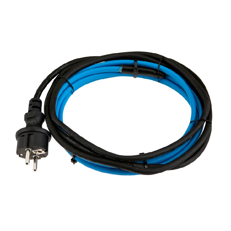 Кабель греющий саморегулирующийся Rexant SRL 15MSR-PB, для установки на трубу, 15 Вт/м (2 м)