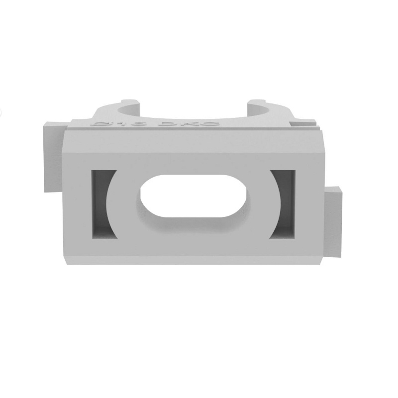 Держатель-клипса для труб DKC, пластик, d=16 мм, серый (100 шт.)