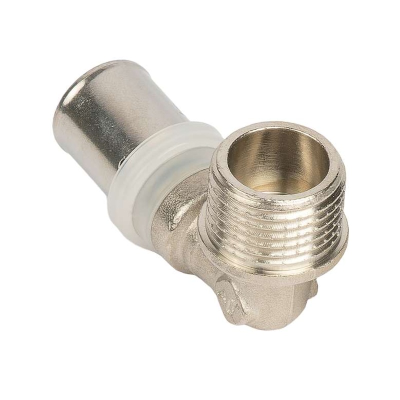 Угольник пресс Altstream для м/п 16х1/2" НР