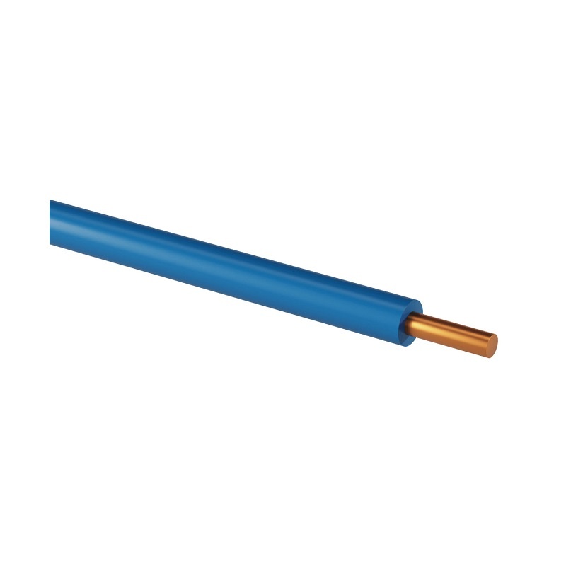 Провод ПуВнг-LS (ПВ-1) 1х4мм2, синий (бухта-100 п.м.) ГОСТ 31947-2012