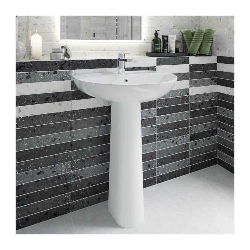 Пьедестал Керамин Элит, 180х185х685 мм для умывальника Милан 55