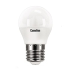 Лампа светодиодная Camelion LED E27, шар, 8Вт, 230В, 4500К, нейтральный свет