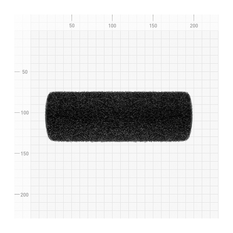 Валик сменный для нанесения шпаклевки Варяг 32880, ворс 18 мм, 180 мм