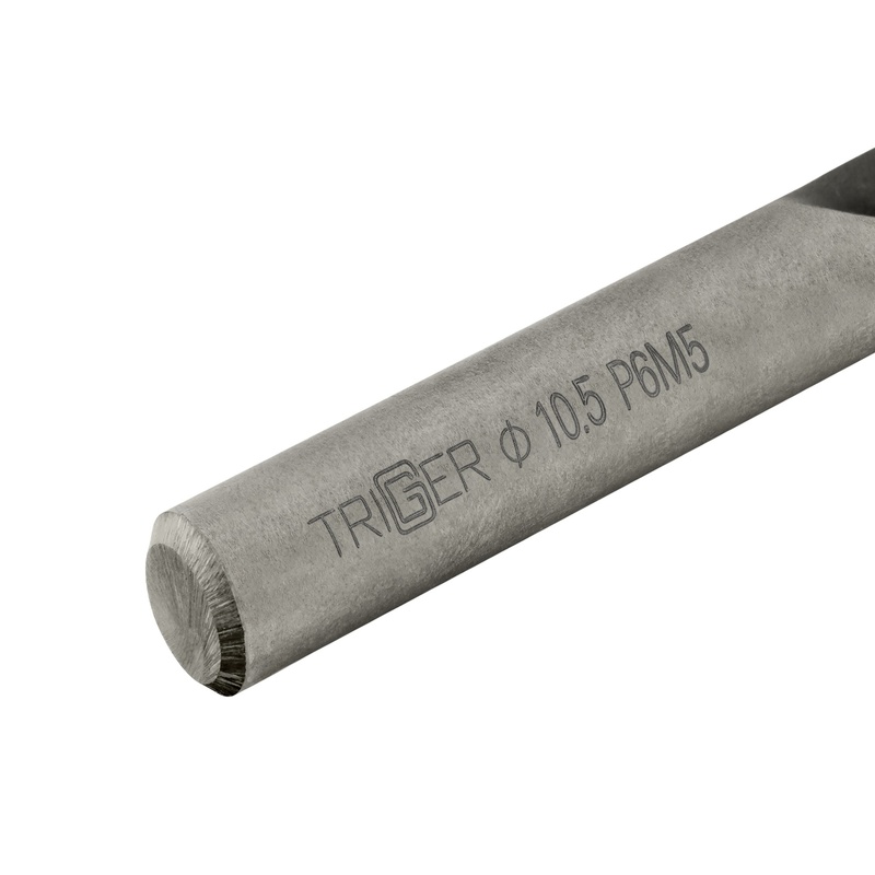 Сверло по металлу Trigger 73305 Р6М5 10,5 мм