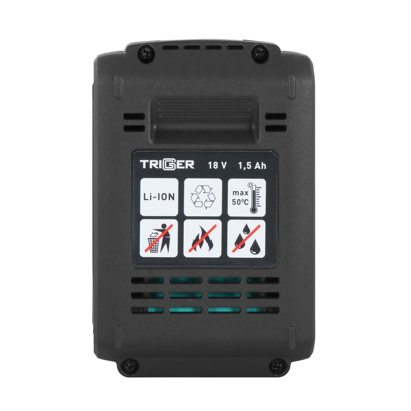 Батарея аккумуляторная Trigger 20106 cлайдер Li-ion 1,5А 18В для арт.20103