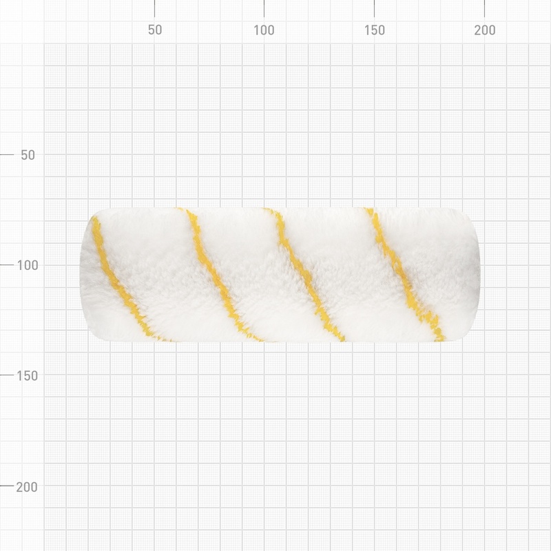 Валик Biber 31541, полиамид, ворс 10 мм, 180 мм