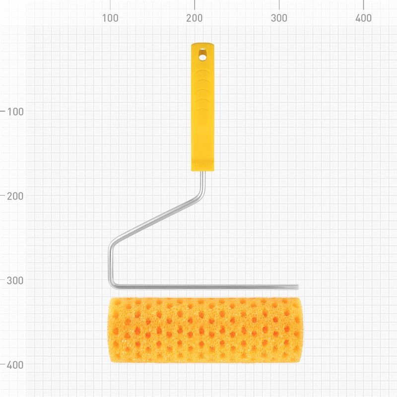 Валик структурный Biber 31566 Горошек с бюгелем 230 мм