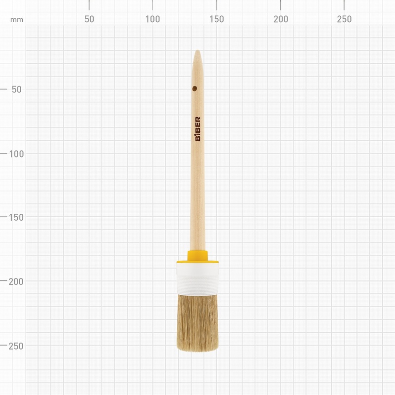 Кисть круглая Biber 31183 Стандарт 35 мм