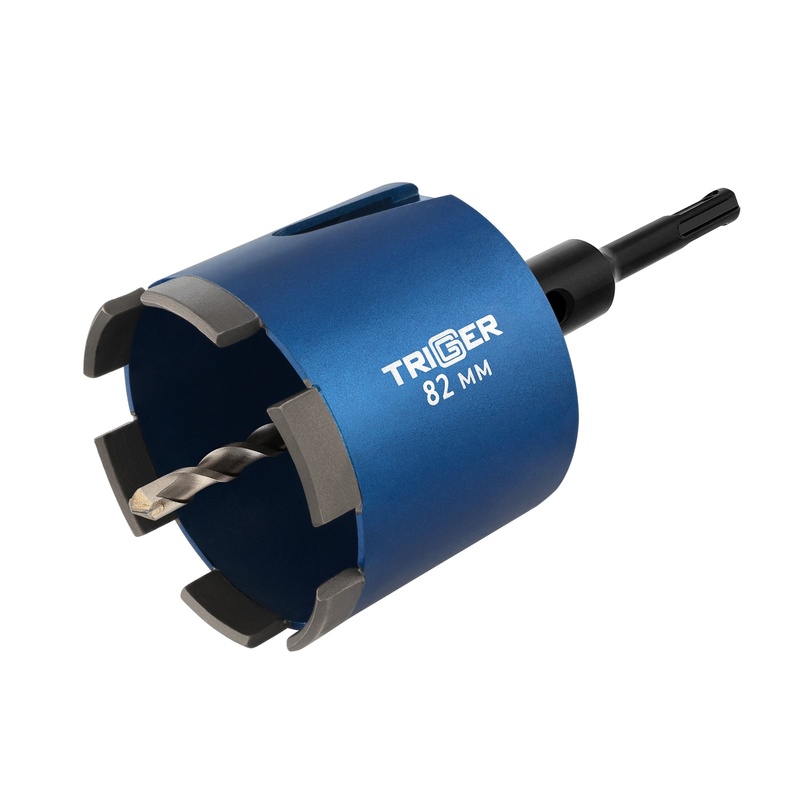 Коронка алмазная Trigger 78072 SDS+ 82 мм