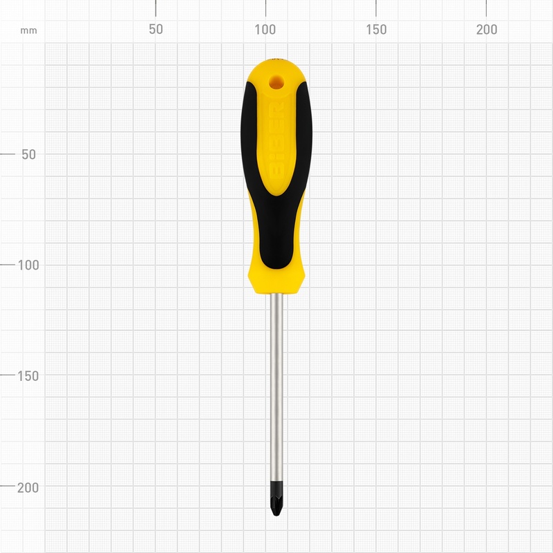 Отвертка Biber 85550 Эксперт PZ 2х100 мм