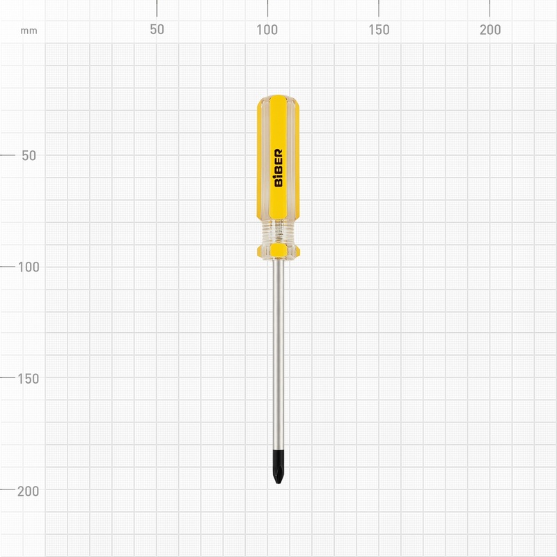 Отвертка Biber 85582 Стандарт PH 1х100 мм