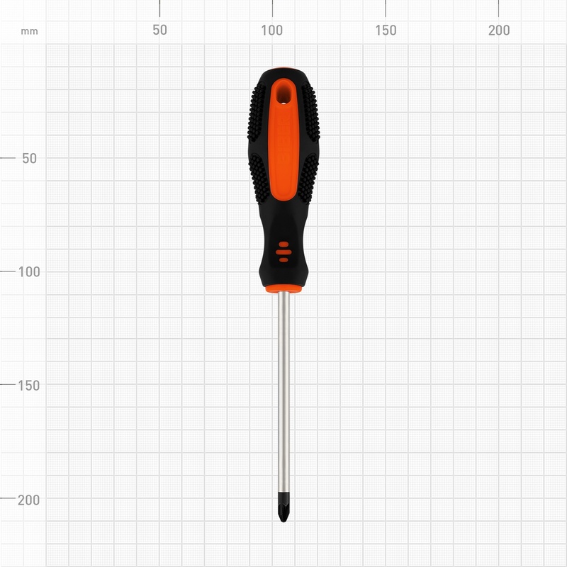 Отвертка Biber 86025 Крафтер PZ 1х100 мм