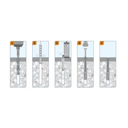 Дюбель-гвоздь SORMAT LYT UK KP 6/80 потайной (10 шт)