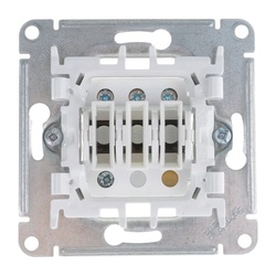 Выключатель с/у Atlasdesign ATN000131, 3 клавиши, б/инд, белый