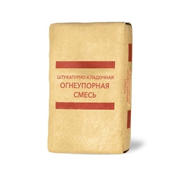 Огнеупорная смесь штукатурно-кладочная, 25 кг