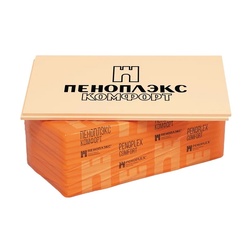 Пенополистирол экструдированный Пеноплэкс Комфорт 1185х585х40 мм, 1 шт