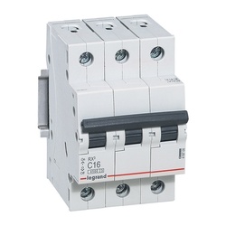 Выключатель автоматический Legrand RX3 4,5кА, С 16А, 3П