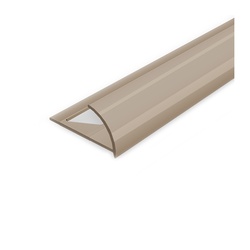 Уголок наруж. под плитку, пластик, бежевый (2,5 м х 9-10 мм)