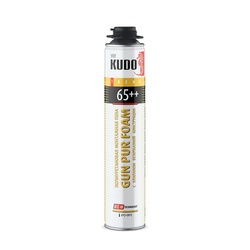 Пена полиуретановая монтажная Kudo Trend 65++, летняя (1 л)