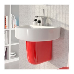 Полупьедестал Sanita Luxe Best, 190х310х325 мм красный