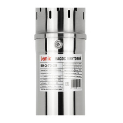 Насос скважинный винтовой Jemix 3-QGB-1-15M, 3" d=76мм 370Вт, 1.7 м3/ч