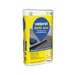 Наливной пол Vetonit 3000 ECO суперфинишный, 20 кг